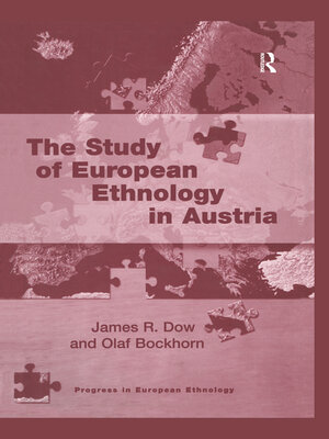 cover image of The Study of European Ethnology in Austria